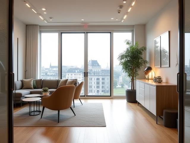 Interior view of the Rhône Consulting office in Lyon