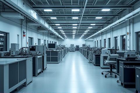 Manufacturing facility interior